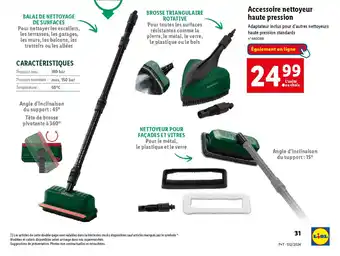 Lidl Accessoire nettoyeur offre