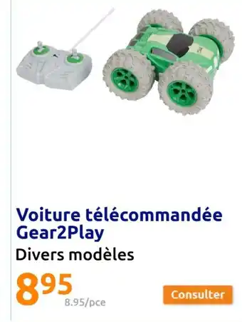 Action Voiture télécommandée Gear2Play offre