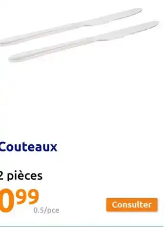 Action Couteaux offre