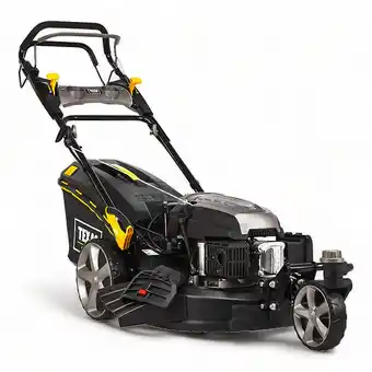 Brico Cash Tondeuse thermique autotractée 196cc, démarrage électrique, coupe 51cm - Technologie Zéro Turn 3 roues - TEXAS ZT 515TR/WE offre