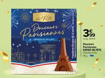 Carrefour Market Douceurs Parisiennes ESPRIT DE FETE offre