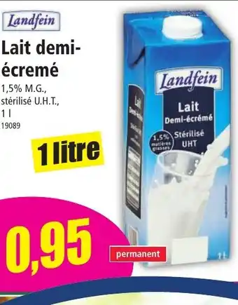 Norma Lait demi- écremé offre