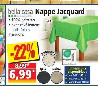 Norma Nappe Jacquard offre