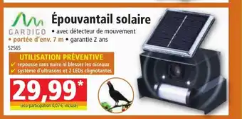 Norma Épouvantail solaire offre