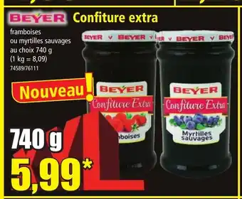 Norma BEYER Confiture extra offre