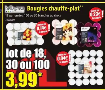 Norma Bougies chauffe-plat** offre