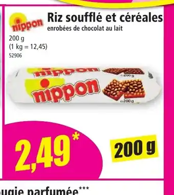 Norma Riz soufflé et céréales offre