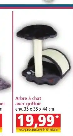 Norma Arbre à chat avec griffoir offre