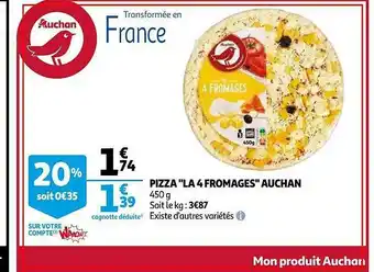 Auchan Pizza offre