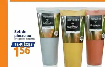 Action Set De Pinceaux offre