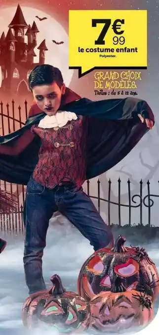 Centrakor Le Costume Enfant offre