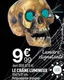 Centrakor Le Crâne Lumineux offre