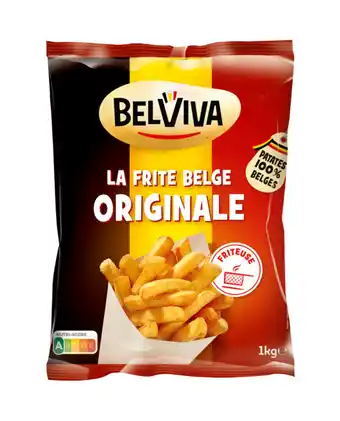 Carrefour BELVIVA Frites Belges surgelées offre