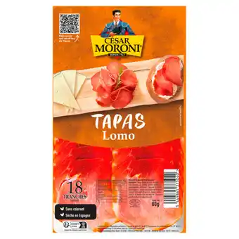 Carrefour CÉSAR MORONI Tapas Moroni offre