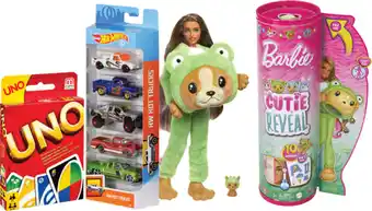 Carrefour BARBIE, HOT WHEELS ET MATTEL GAMES SUR TOUS LES JOUETS offre