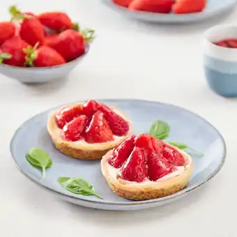 Carrefour 2 tartelettes aux fraises offre