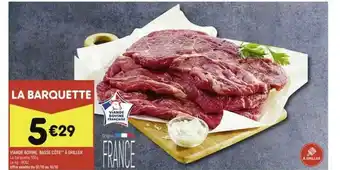 Leader Price Viande Bovine Basse Côte à Griller offre