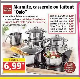 Norma Marmite, Casserole Ou Faitout offre