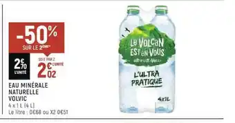 Casino Shop Eau Minérale Naturelle Volvic offre