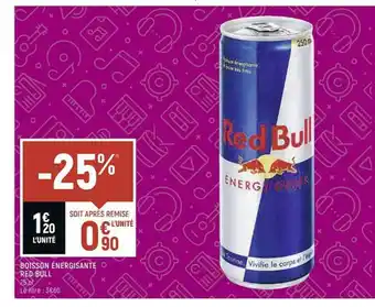 Casino Shop Boisson énergisante Red Bull offre