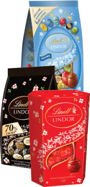Carrefour Market LINDT SUR TOUS LES CHOCOLATS LINDOR (HORS TABLETTES) offre