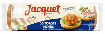 Carrefour Market JACQUET Toasts ronds offre