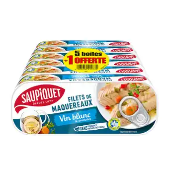 Carrefour Market SAUPIQUET Filets de Maquereaux offre