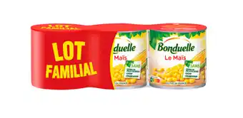 Carrefour Market BONDUELLE Maïs Lot Familial offre