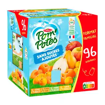 Carrefour Market POM'POTES Compotes multi variétés Format Familial offre