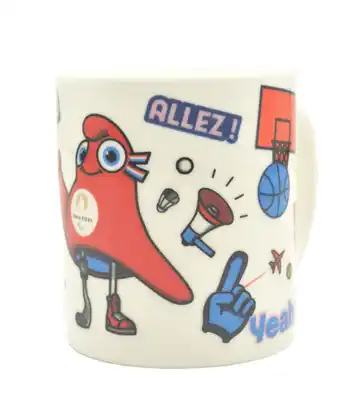 Carrefour Market Mug mascotte JO 2024 offre