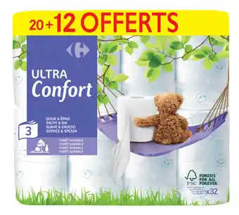 Carrefour Market CARREFOUR Papier toilette Ultra confort offre