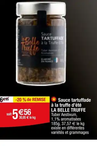 Migros Sauce tartuffade offre
