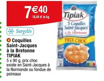 Migros * Coquilles Saint-Jacques offre