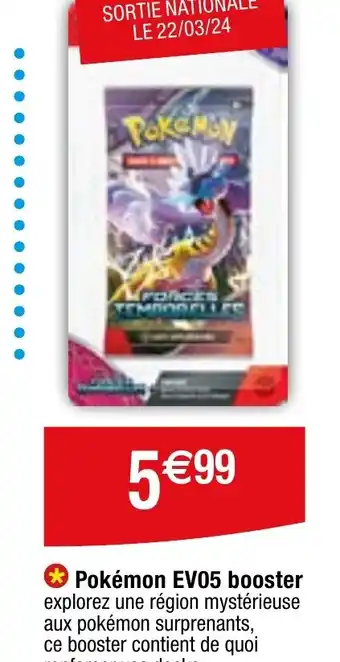 Migros Pokémon EV05 booster offre