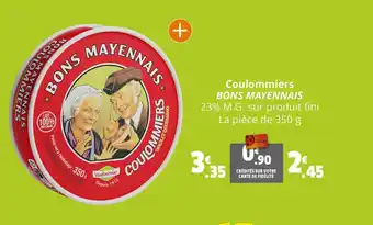 Coccimarket Coulommiers BONS MAYENNAIS offre