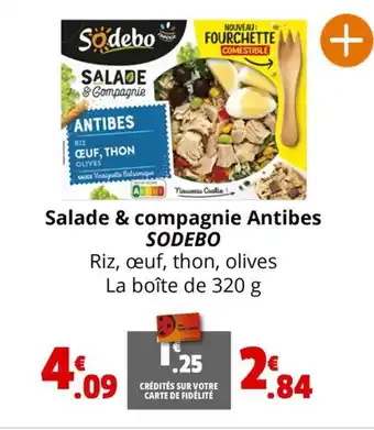 Coccimarket Salade & compagnie Antibes offre