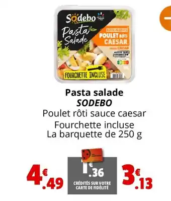 Coccimarket Pasta salade SODEBO offre