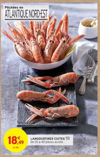 LANGOUSTINES CUITES