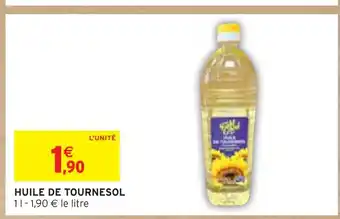 Intermarché HUILE DE TOURNESOL offre