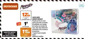 Netto MERMAZE MERMAIDZ POUPÉE SIRÈNE offre