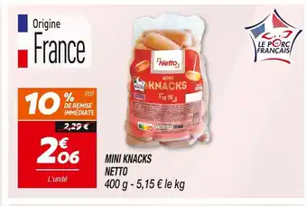 Netto NETTO MINI KNACKS offre