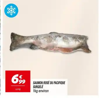 Netto SAUMON ROSÉ DU PACIFIQUE SURGELÉ offre
