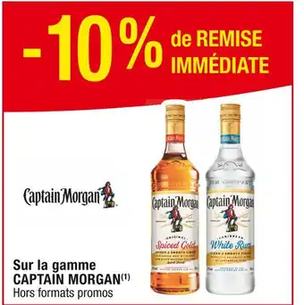 Cora x Carrefour CAPTAIN MORGAN -10% de REMISE Sur la gamme CAPTAIN MORGAN offre