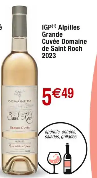 Cora x Carrefour Domaine de Saint Roch IGP Alpilles Grande Cuvée 2023 offre