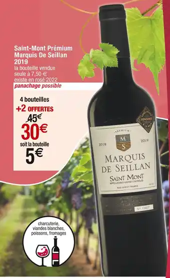 Cora Marquis De Seillan Saint-Mont Prémium 2019 offre