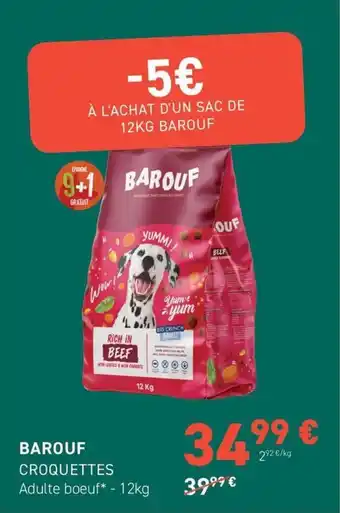 Tom&Co BAROUF CROQUETTES offre