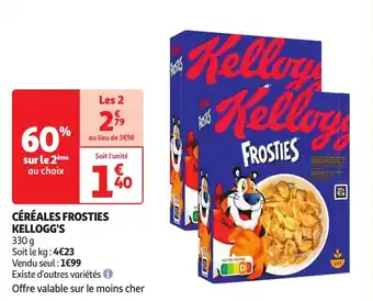 Auchan CÉRÉALES FROSTIES KELLOGG'S offre