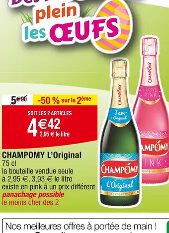 Cora CHAMPOMY L'Original offre