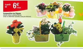 Cora x Carrefour Composition de Pâques offre