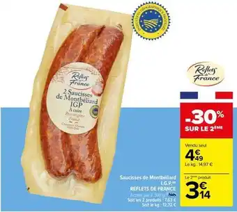 Carrefour Saucisses offre